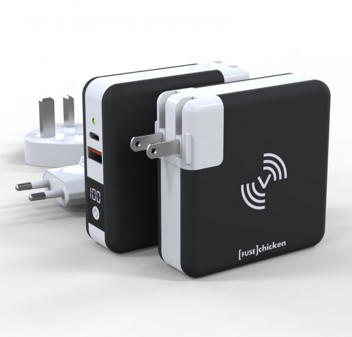 FuseChicken, Universal, Travel Charger, Wireless Charge