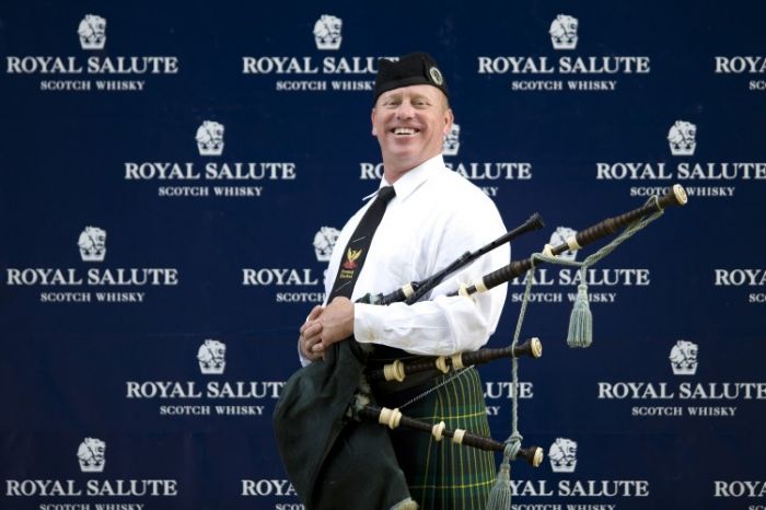 Greenwich Polo Club bagpipes