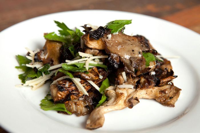 Grilled Oyster Mushrooms