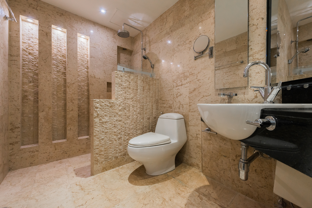 luxury bathroom