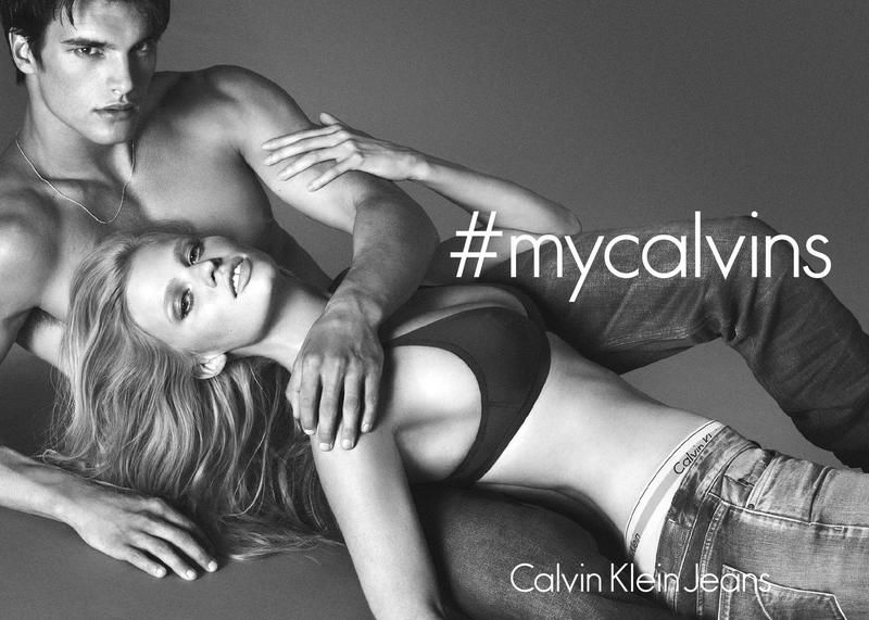 Lara Stone for calvin klein