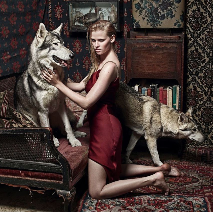Dynamic Duo Kate Moss Styles Lara Stone For Fairy