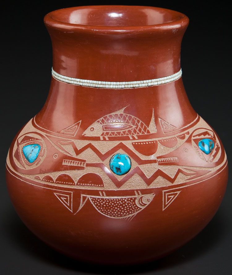 american indian jar
