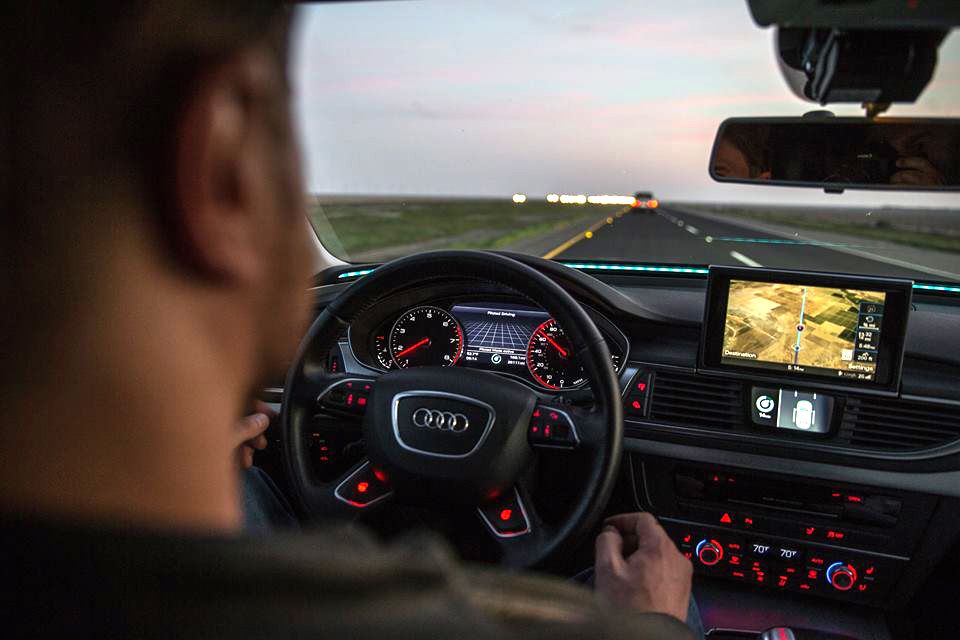 Audi, self-driving car, ces, autopilot, audi a7