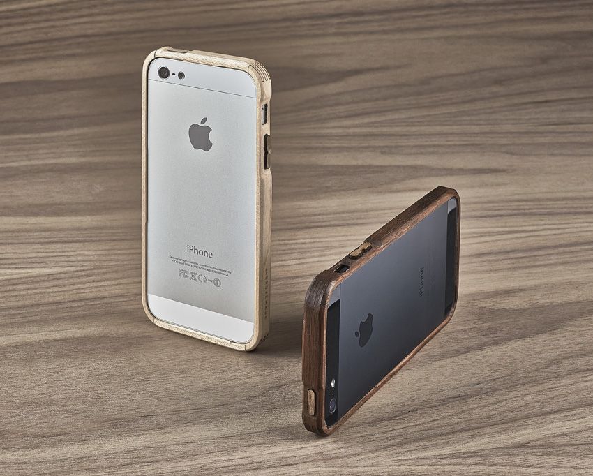 World's First All Wood Bumper iPhone Case