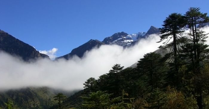 Himalayan ranges of Bhutan