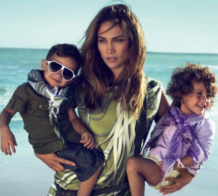 Jennifer Lopez and Fashionable Kids
