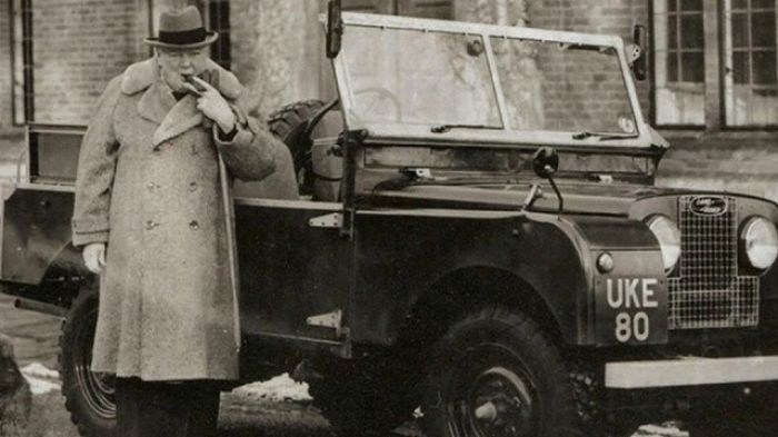 Churchill with Land Rover