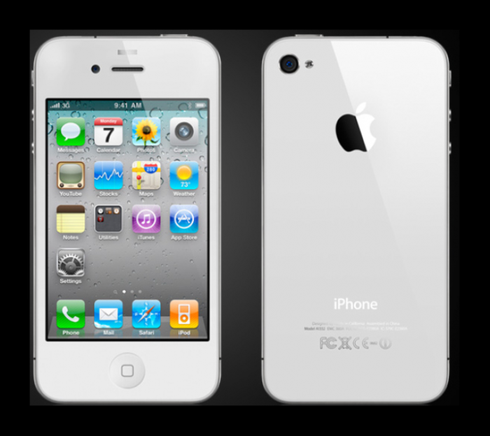 White iPhone
