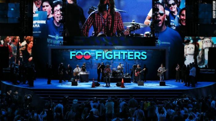 Foo Fighters at the DNC