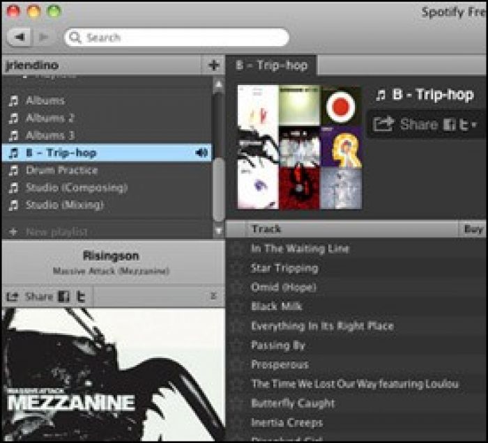Spotify Screenshot