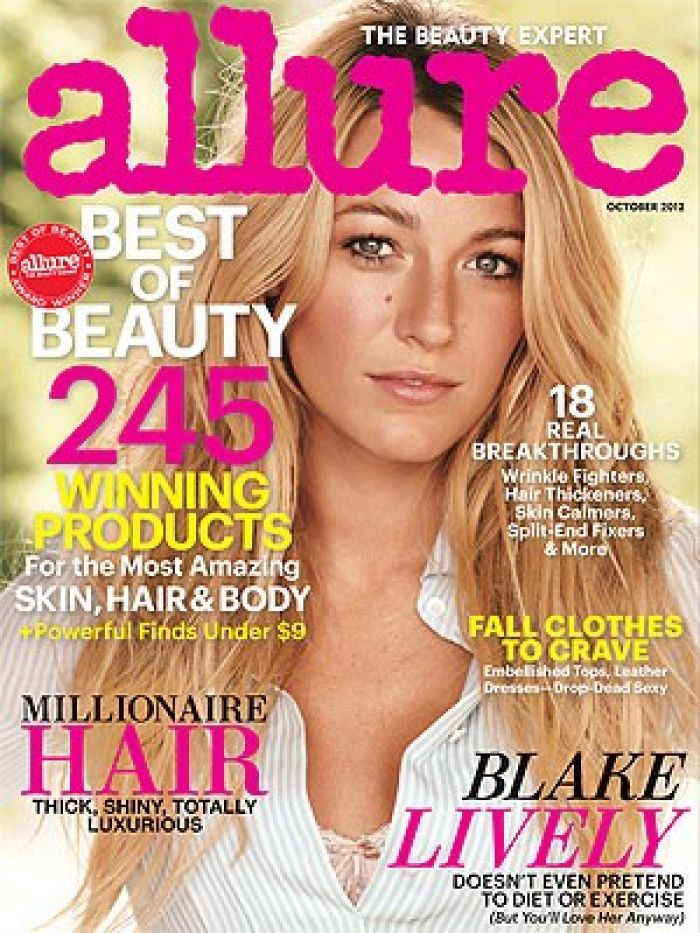 Blake Lively on the cover of Allure