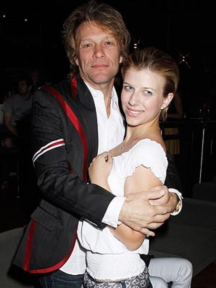 Jon Bon Jovi and daughter