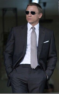 James Bond Suit with Quality Fabric