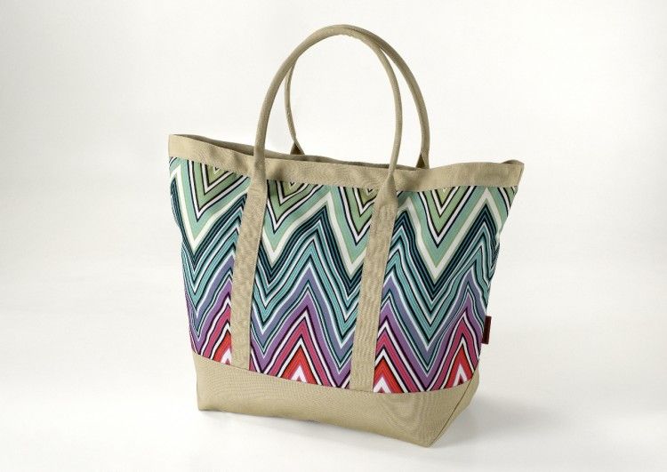 Blue Missoni Tote for Seaside Luxe