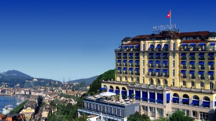 Hotel Montana Overlooking lake Lucerne