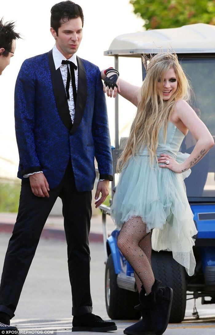 Avril and Chad