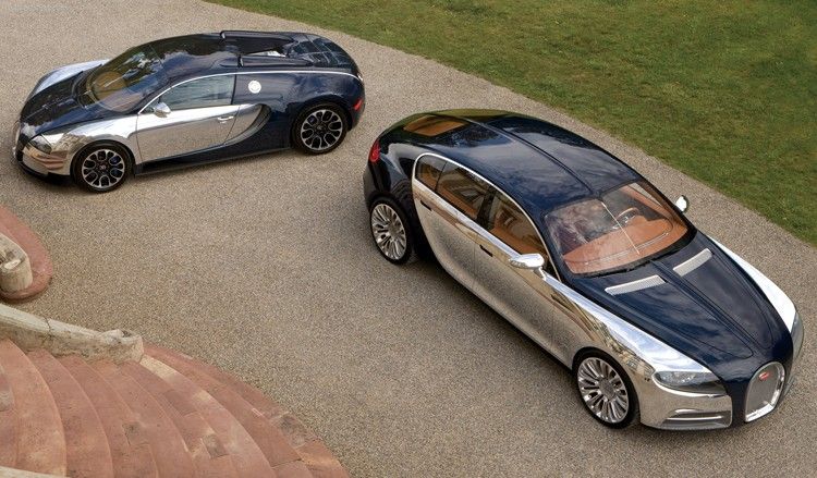 Bugatti Veyron and Galibier
