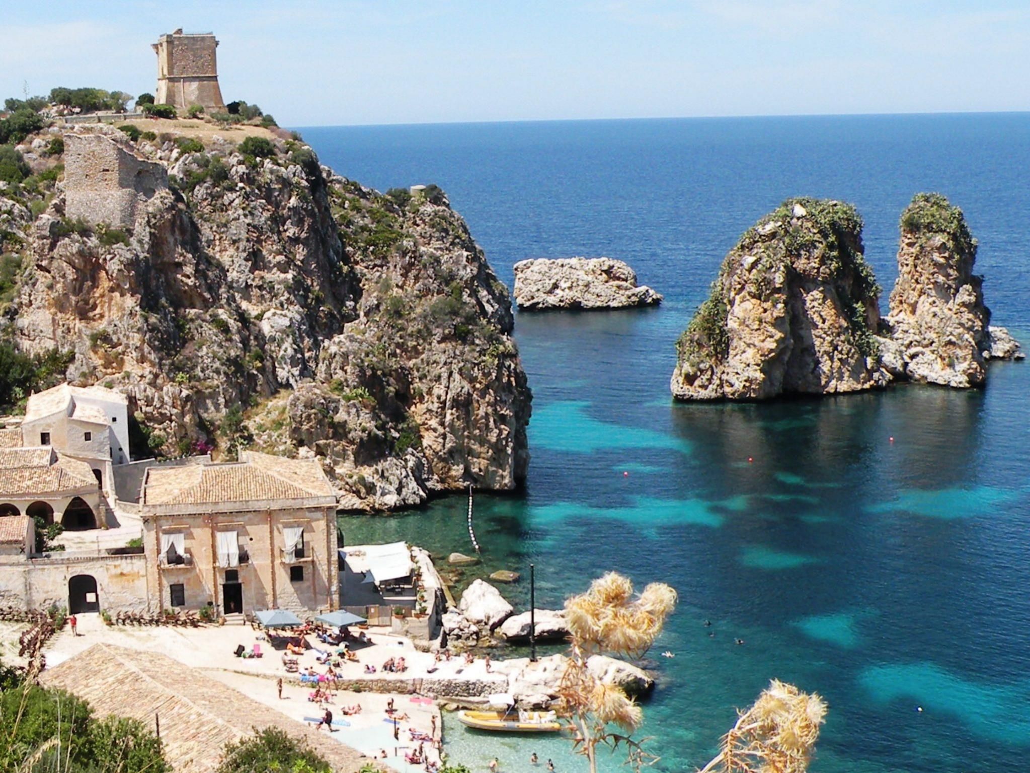 Host a wedding and reception in Scopello, Sicily