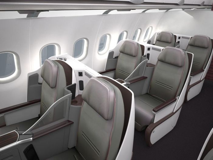 Qatar Airways  All-Business Class Airbus A319