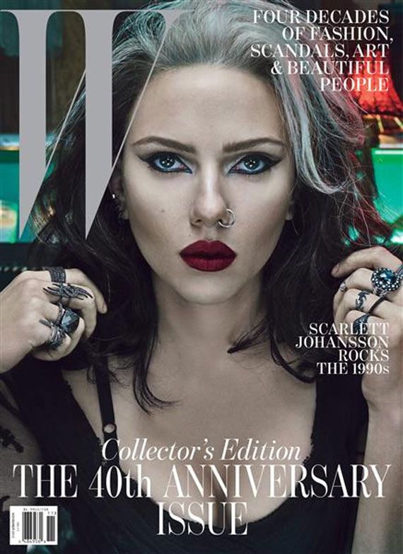 Scarlett Johansson W Cover