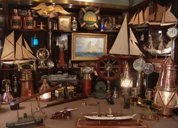 Antiques And Nautical Collectibles At Lannan Ship Model Gallery