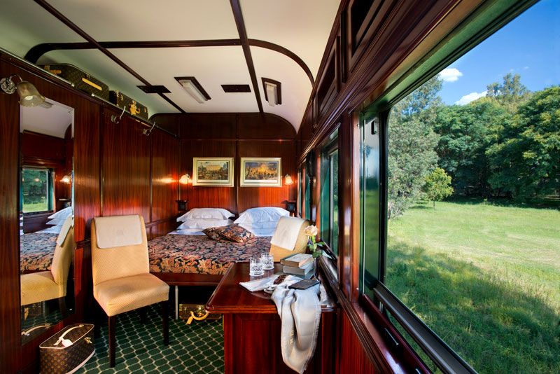 See the World Inside Romantic Rail Car With These Luxury Train Tours