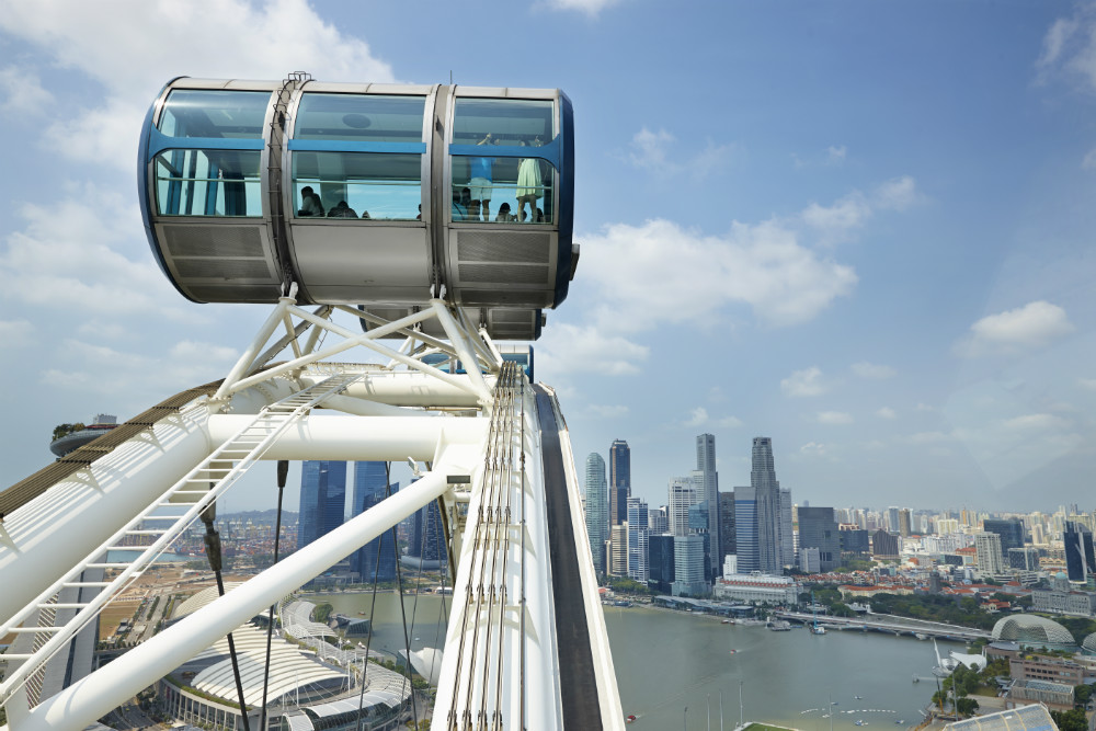 View From The Singapore Flyer