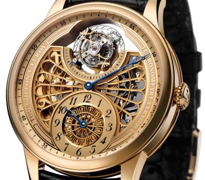 Leroy Unveils New Hand-Skeletonized Automatic Tourbillon Regulator