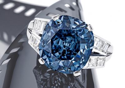 $35 Million Shirley Temple Blue Diamond Will Hit the Auction Block