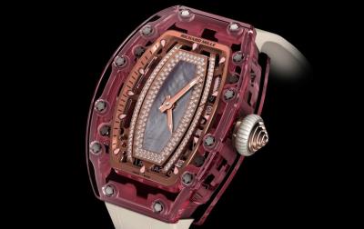 Richard Mille's $1M Lady's Watch is Made Entirely of Pink Sapphire & Puts Other Timepieces to Shame