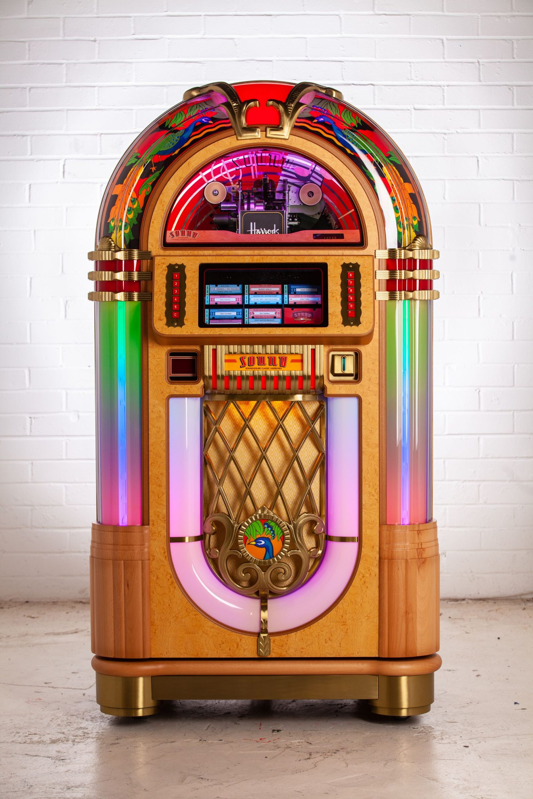 Luxury Handcrafted Jukebox Exclusive to Harrods