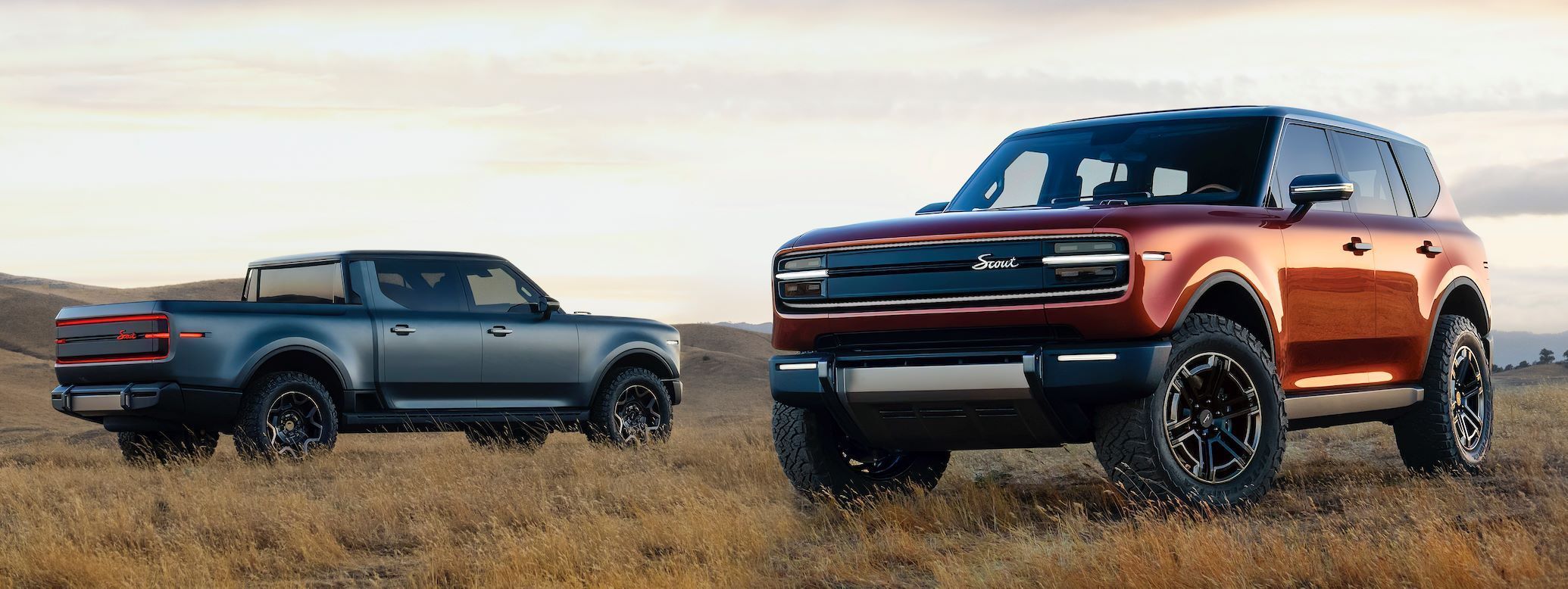 Scout Motors All New Electric Traveler and Terra Vehicles