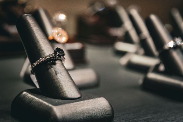 Three Unique Black Diamond Ring Designs