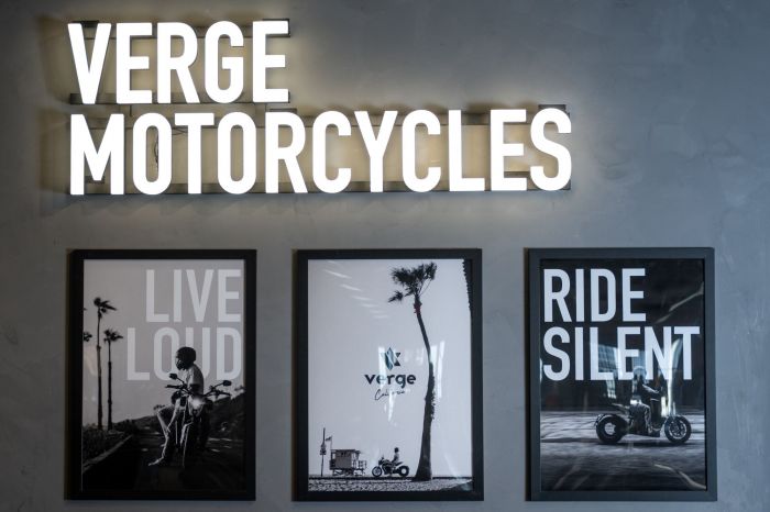 Verge Motorcycles Opens New Showroom Inside Bike Shed Moto Co Los Angeles