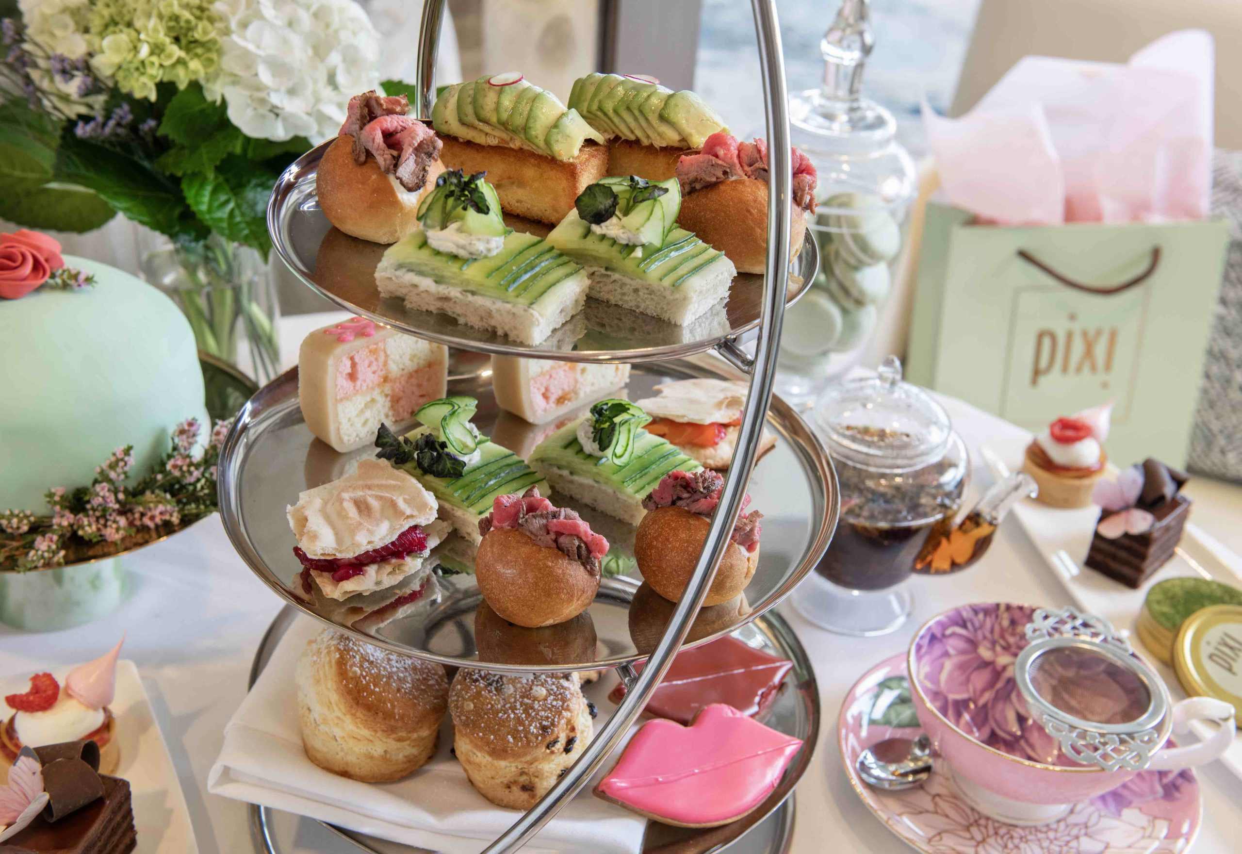 The London WeHo Offers New Pixi Beauty Afternoon Tea and Cabana Experiences