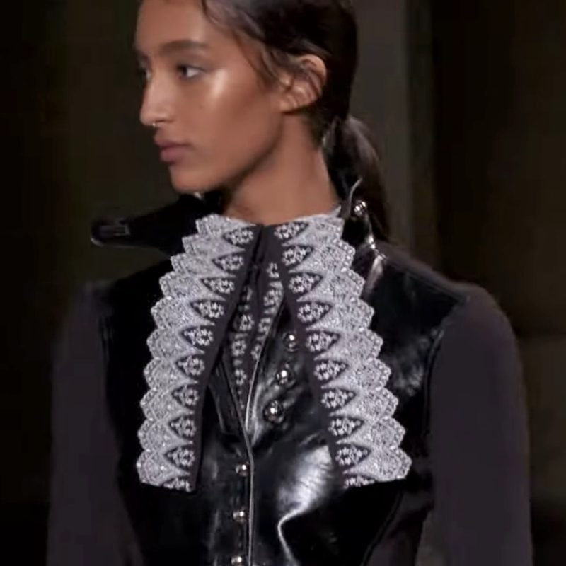 Mona_Tougaard_at_Paco_Rabanne_Fall-Winter_2020-2021,_half_length