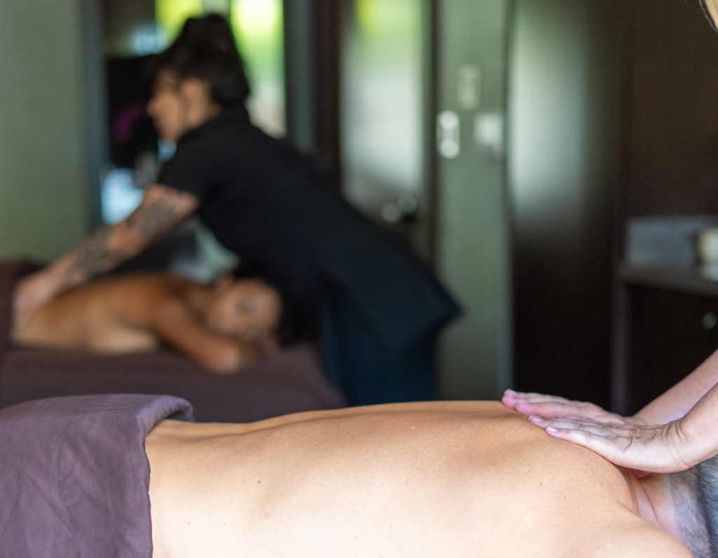 A relaxing spa treatment at Vinarosa Resort Spa featuring professional massages in a serene environment.