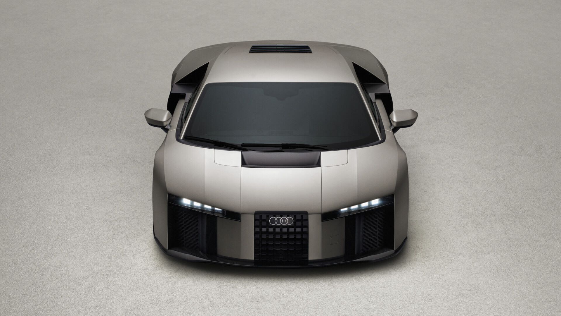 Audi Nuvolari, a hybrid supercar with 1,001 horsepower, showcases a sleek design inspired by Formula 1.