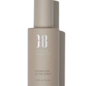 Hydration glow spray by Keren Bartov in a sleek bottle, designed to elevate your summer beauty routine.