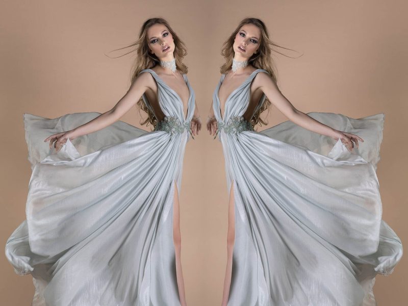zac posen silver dress ZAC POSEN silver metallic thread woven dress with cutout back size 6 WORN ONCE