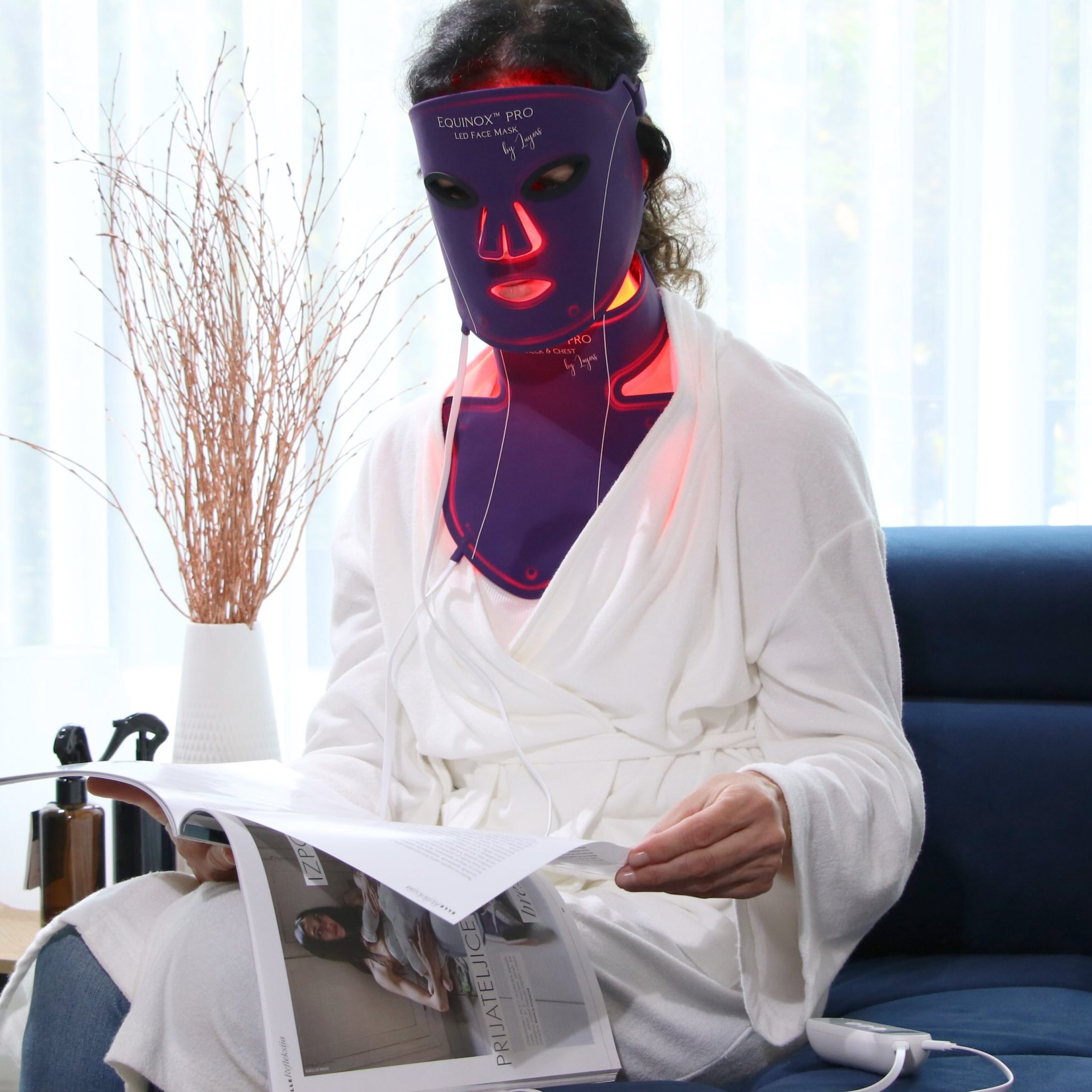 The Luxury of LED Light Therapy at Home