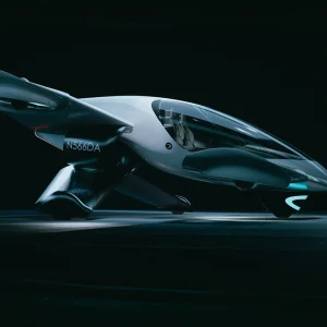 Doroni Aerospace's H1-X1, a sleek personal air vehicle designed for everyday flight.