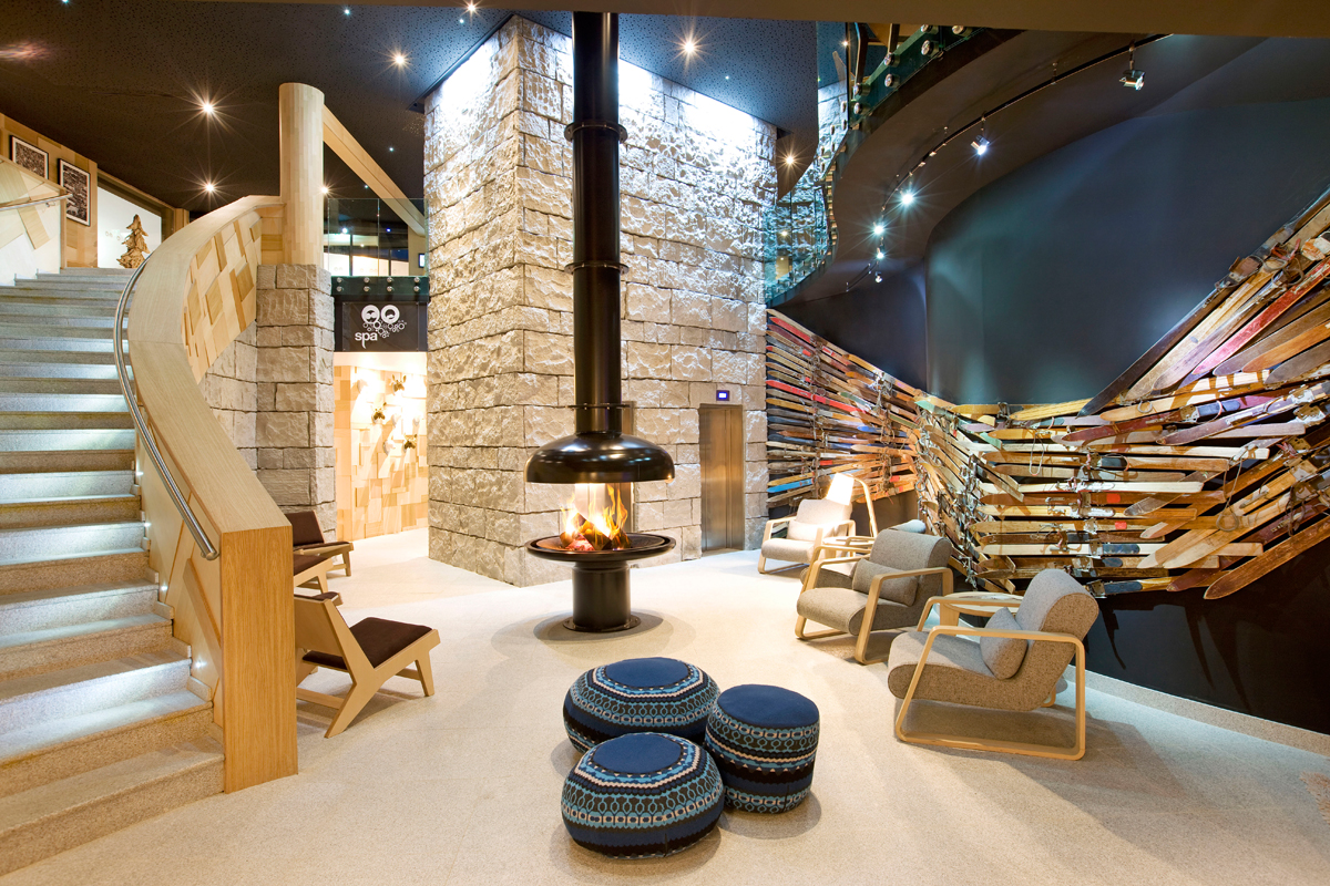 best luxury Ski & Spa hotels in the Alps