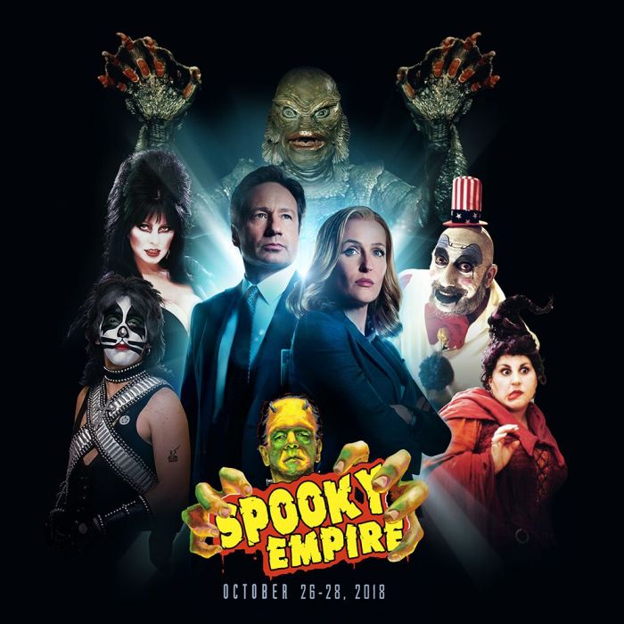 Cast of The XFiles Reunites at Spooky Empire at Caribe Royale Orlando