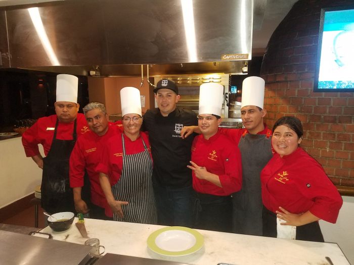 chef david fuerte and team