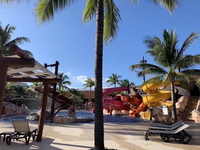  The kids water park at Barcelo Maya.