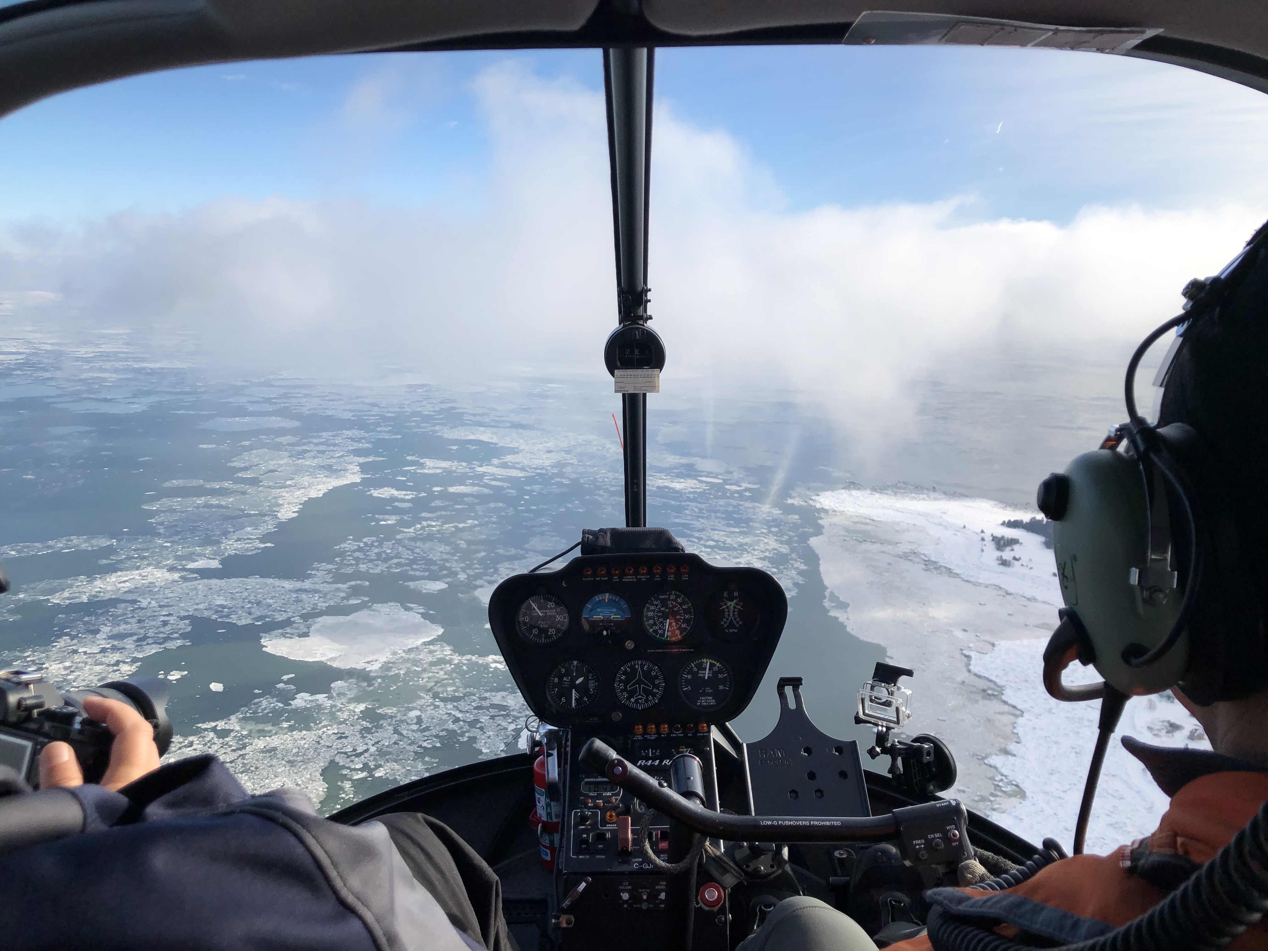 canada, Charlevoix, helicopter tour