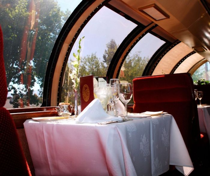 napa wine train vista dome