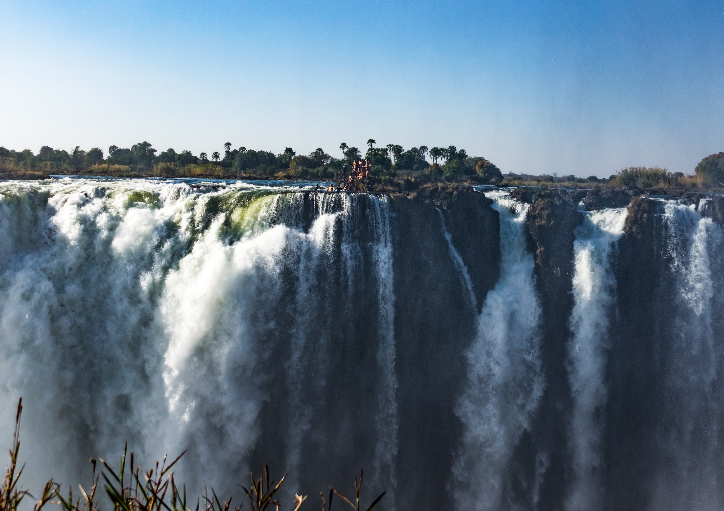 victoria falls, zimbabwe, waterfall, devils pool